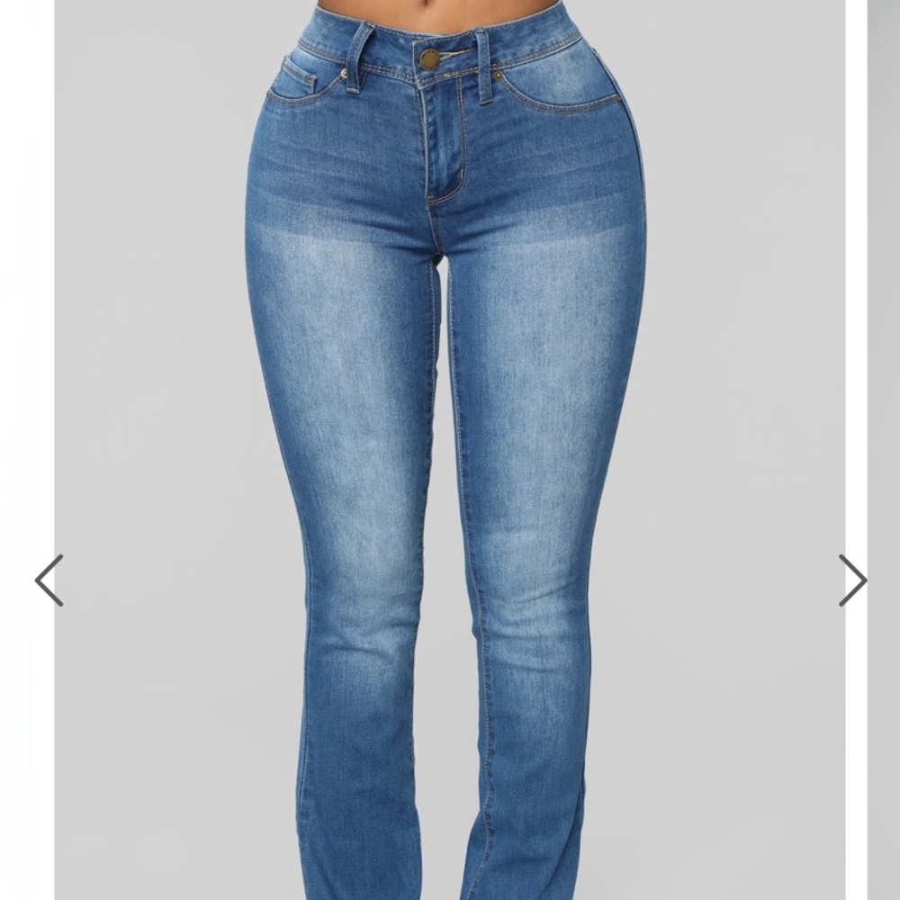 Fashion nova mid rise jean